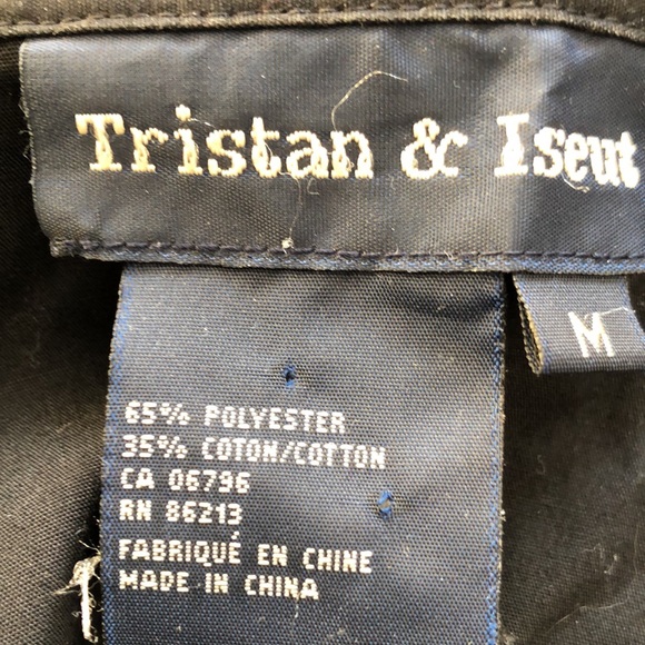SzM crisp black button down - Picture 12 of 12